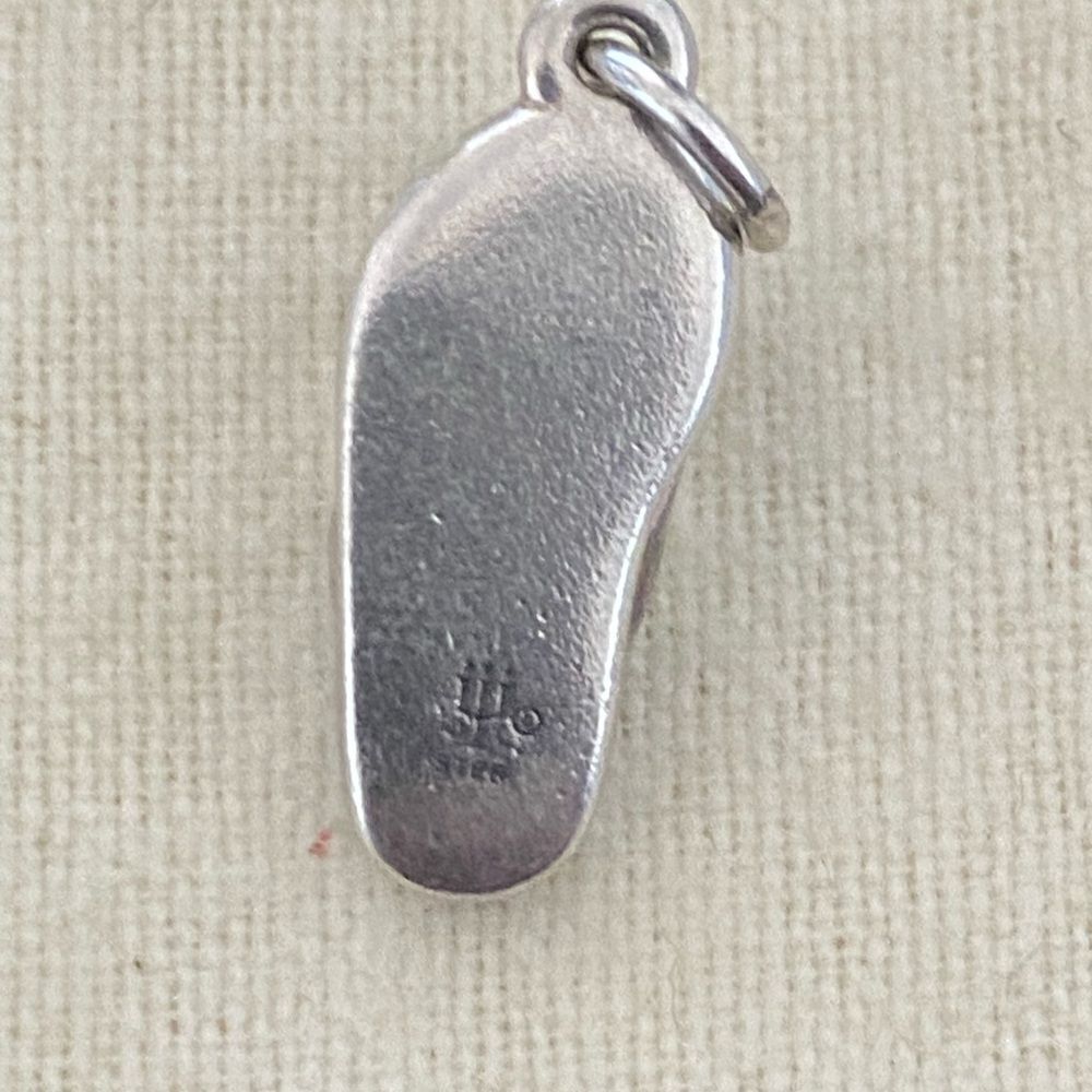 James Avery Retired Flip Flop Charm - Picture 2 of 2